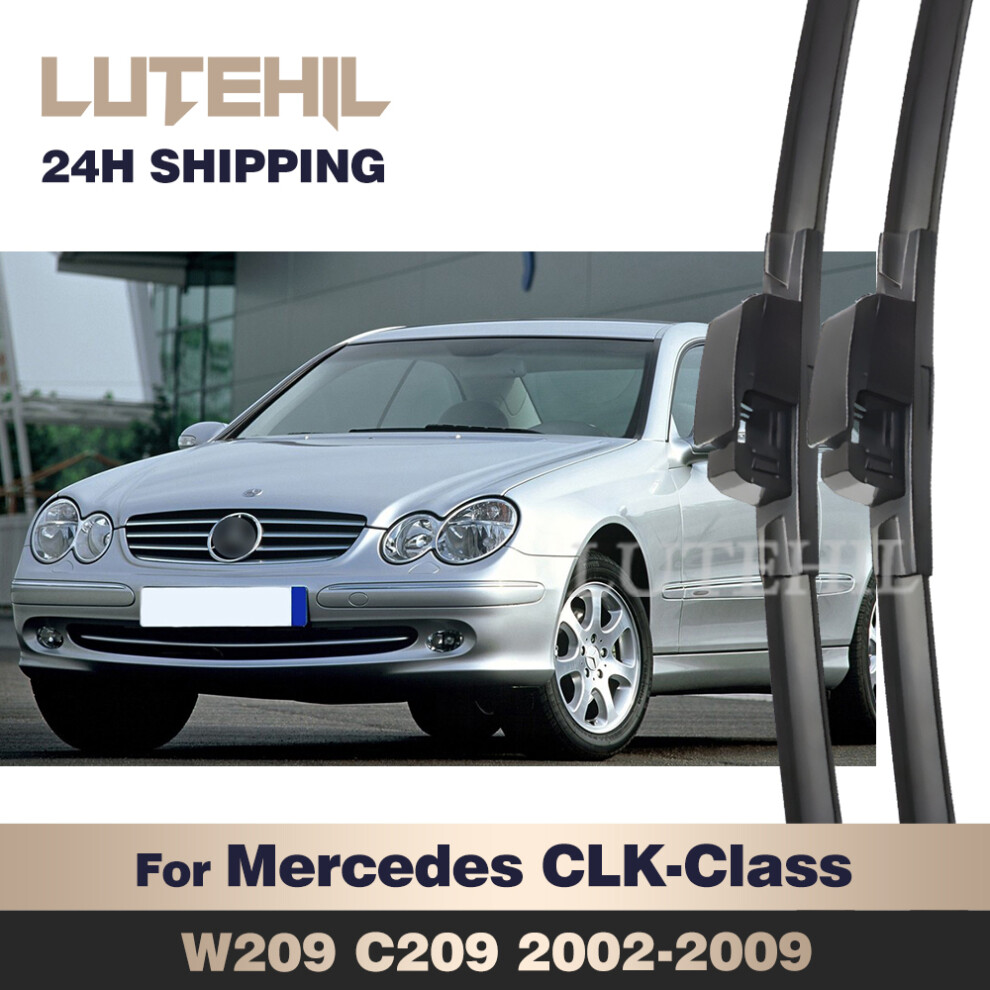 For Mercedes-Benz Clk-Class W209 C209 Clk 200 240 270 280 320 350 500 550 55 63 Amg Wiper Front Wiper Blades Windshield 22" 22" 6935158881673