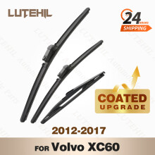 LUTEHIL's Silicone Front & Rear Wiper Set For Volvo XC60 2012 - 2017 2013 2014 2015 2016 coated windshield wiper blade 26"20"14"