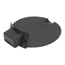 Tapón de llenado de combustible, cubierta de tanque de combustible negra de repuesto compatible con
