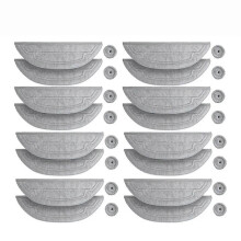 Microfibre Wipes Set for S8 MaxV Ultra/G20S Vibra Rise 3.0 Mopping System - Quick & Reusable & Washable,16Pcs