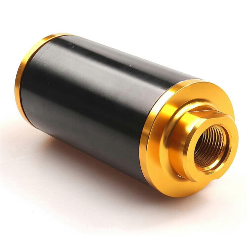 58MM Universal compatible Fuel Filter Gasoline Filter Black Magnetized Gasoline Filter Element Filter Car M
