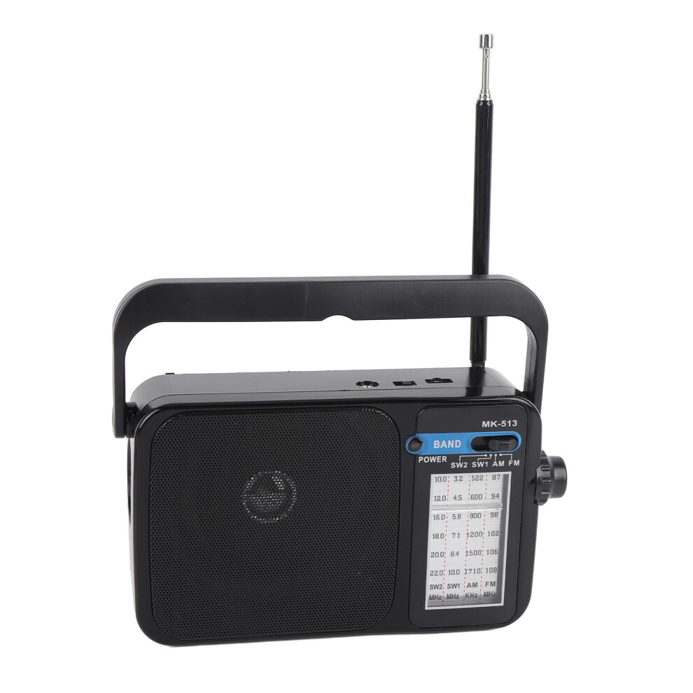Am Fm Sw Radio Full Band Portable Shortwave Radio Battery Powered Emergency Radio For Seniors Home Outdoor 6951326146733