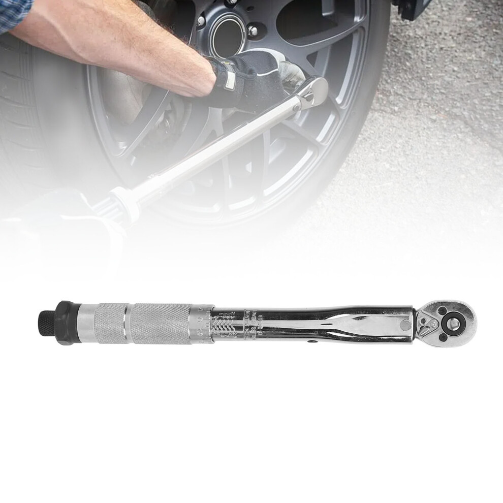 1/4 Inch Drive Torsion Click Wrench 5 To 25N.m Crv Quick Release Dual Direction Reversible Torsion Wrench For Car Maintenance 9351326147582