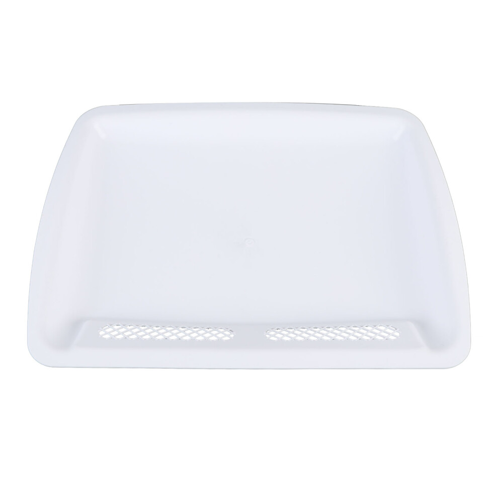 Engine Hood Vent Trim Decorative Bonnet Hood Air Intake Decal Sticker Replacement For 1 Series E90 E91 15.35 X 12.20In White 8431326147773