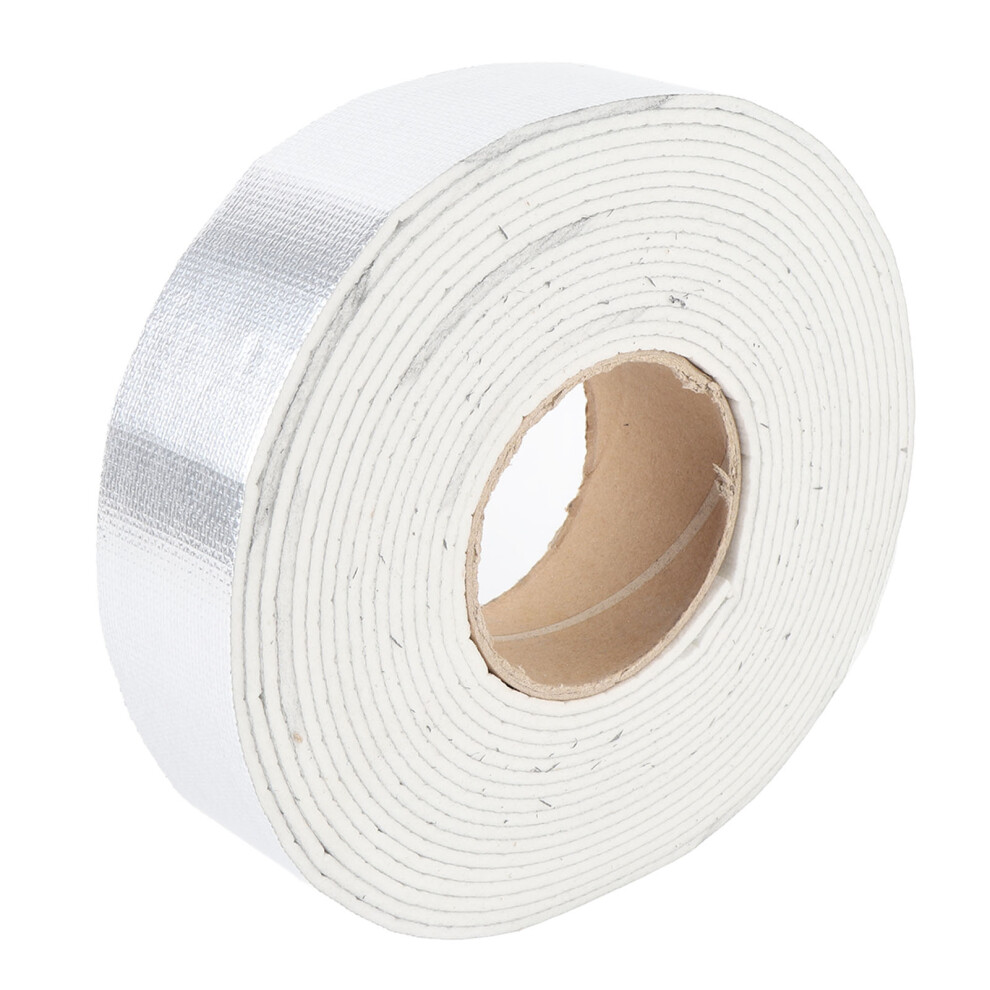 Thermal Insulation Tape Impa813871 1000C Heatproof Aluminum Foil Pipe Insulation Wrap Tape For Auto Parts Home Repairs 1.97Inx 0.12Inx25.2 7681326148022