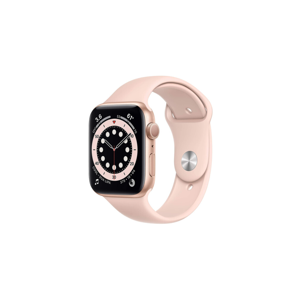 Apple Watch Series 6 (GPS 40mm) - Gold aluminum case with powder sand sports strap