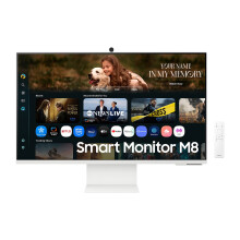 Samsung 32'' Smart Monitor With Speakers M8 M80F 3840x2160 UHD LS32FM801UUXXU - Refurbished