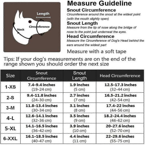 Breathable Basket Muzzles for Large Dogs,size:28-31CM 2