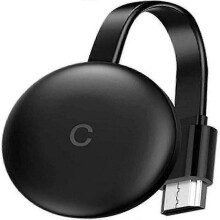 Compatible with New Google Chromecast 3 for WiFi Smart TV Stick for Netflix Youtube WiFi Display Wireless HDMI Miracast Dongle,2024 -HK