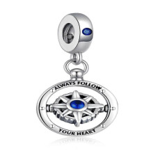 Sterling Silver Charm Pendant -HK701