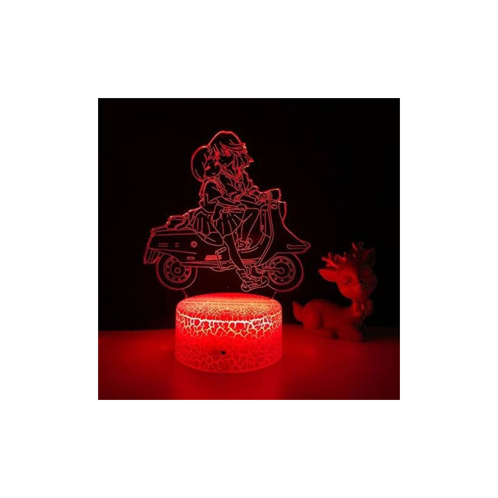 Lampada Notturna A Led Wj Kill La Kill Per La Decorazione Della Camera Da Letto, Regalo, Lampada Notturna,