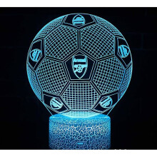 Fußballgeschenke für Jungen, Fußball-3D-Illusionslampe, Fußball-3D-Nachtlicht, Geschenk für Jungen,
