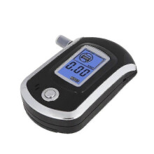 High Accuracy Professional Police Digital Breath Alcohol Tester Breathalyzer Analyzer Detector Test Device Lcd Screen At-6000
