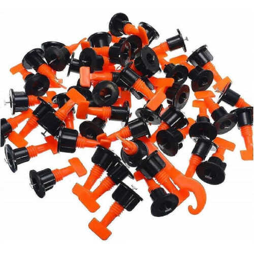 Reusable Tile Leveler Leveling System Kit for Ceramic Wall Building Tools 100pcs
