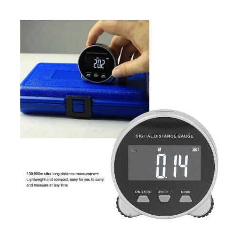 Digital Tape Measure, 656 Ft High Accuracy Electronic Rolling Ruler with LCD Display, Electronic Ru 2