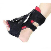(Red) Plantar Fasciitis Night Splint, Adjustable Plantar Fasciitis Relief Night Splints For Plantar Fasciitis, Foot Drop