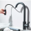 Silver 360° Kitchen Sink Mixer Taps Pull Out Spout Spray Single Lever 10