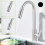Black 360° Kitchen Sink  Pull Out Spout Spray Single Lever Modern  Tap 8