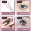 Wide Angle USB Heated Eyelash Curler 114x70x35.5mm 6