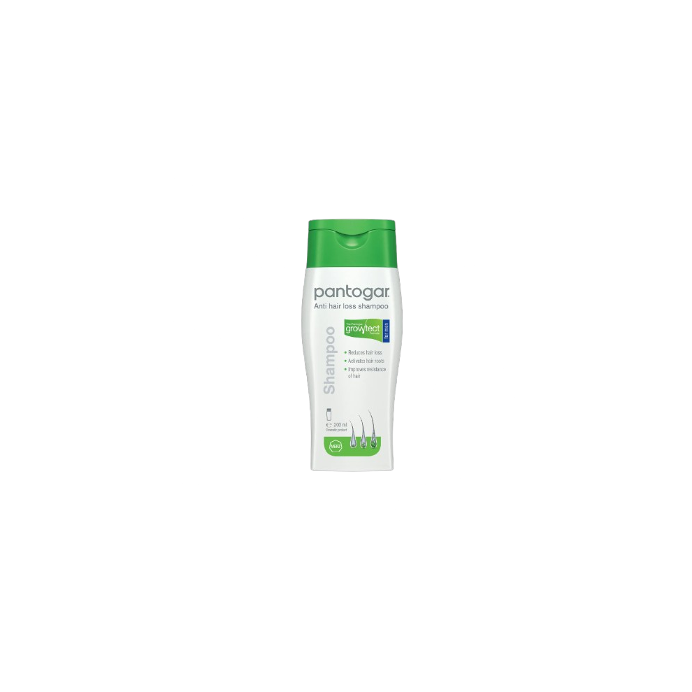 Pantogar Men's Anti-Hair Loss Shampoo Strengthening & Nourishing Formula for Thicker, Fuller, Healthier Hair