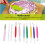 Set di 10 strumenti in plastica per decorare il fondant 9