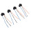 4Pcs H4 9003 HB2 Headlight Socket Wiring Harness DC12-24V 11
