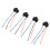 4Pcs H4 9003 HB2 Headlight Socket Wiring Harness DC12-24V 13