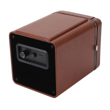 Single Watch Winder with 4 Modes LED Light & Type C Adapter