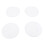 8pcs Reusable Washable 12cm Leakproof Nursing Pads G42 12