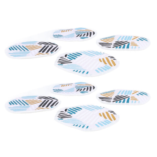 8pcs Reusable Washable 12cm Leakproof Nursing Pads G42