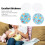 8pcs Washable Nursing Pads 12cm Leakproof G47 5