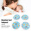 8pcs Washable Nursing Pads 12cm Leakproof G47 6
