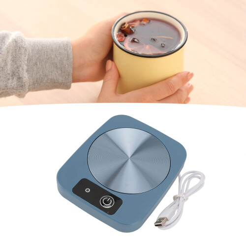 Thermostat Kaffeebecherwärmer Untersetzer ABS Blau