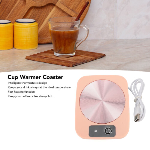 Rosa ABS Thermostat Kaffeebecher-Heizuntersetzer 2