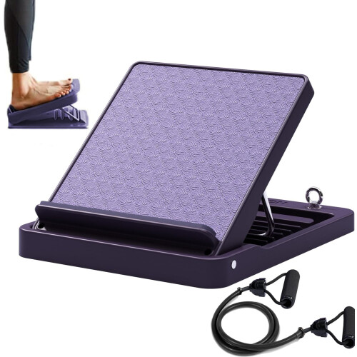 PROIRON Slant Board Calf Stretcher, Adjustable Stretch Board for Deep Calf