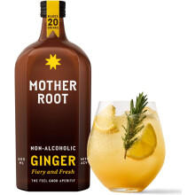 Mother Root Ginger Switchel Fiery & Fresh Alcohol-Free Drink 500ml