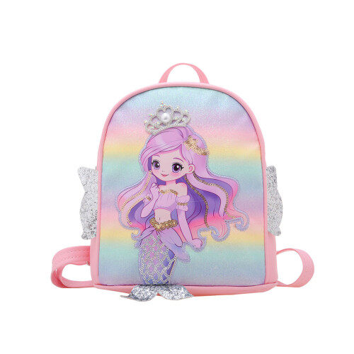 Suikerzak eerste schooldag roze, schattig snoepzakje met een kleurrijke snoepmix, 120 gram, cadeau-idee voor beginners op school