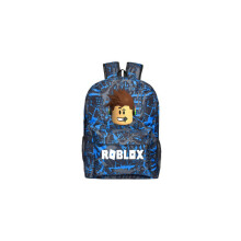 (Bliksemblauw-02) Roblox Rugzak Kinderen Schooltas Jongens Boekentas tas