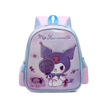(Kuromi) Grazioso zaino in tessuto Oxford con design My Melody e Kuromi per bambine in età prescolare