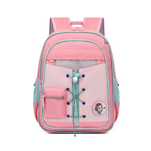 Mochila infantil de tela Oxford moderna y práctica (rosa oscuro), con soporte para la columna y diseños