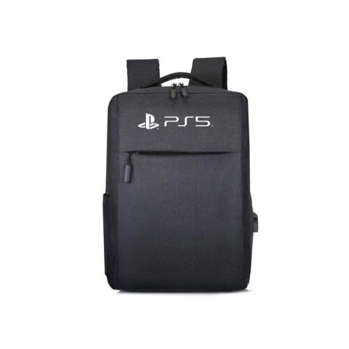 (zwart) Voor Ps5 Rugzak Canvas Draagtassen