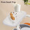 Universal Stroller Tray 42.5x21cm White Anti-Slip Holder 4