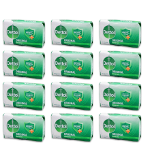 12 x 175g Dettol Original Bar Soap Germ Defence ( large Bars )