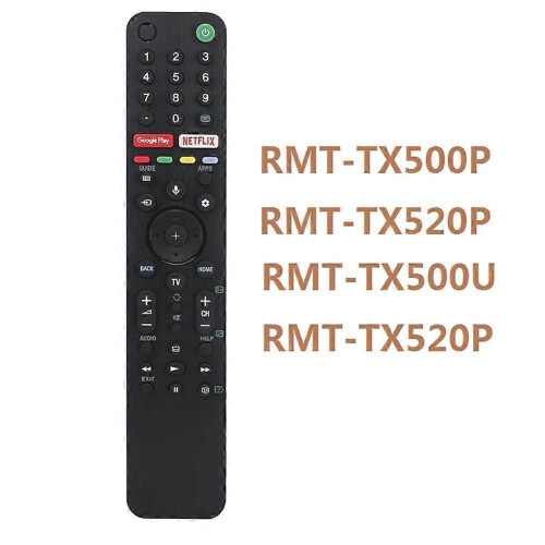 TV Remote Control with Voice Netflix Google Play for SONY RMF-TX500P 1