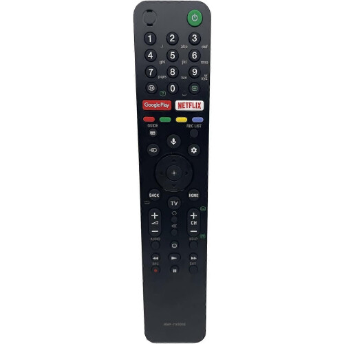 Télécommande vocale RMF-TX500E compatible avec les téléviseurs Sony