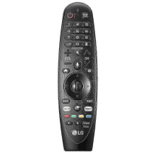 LG Magic Remote AN-MR18BA für TV-Modelle von 2018 – Schwarze Smart-TV-Fernbedienung