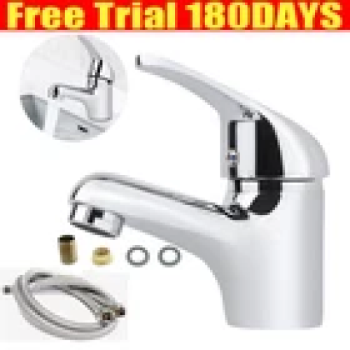 Cloakroom Basin Mixer Tap Chrome Basin Sink  Bathroom  Fixings  Waste 1