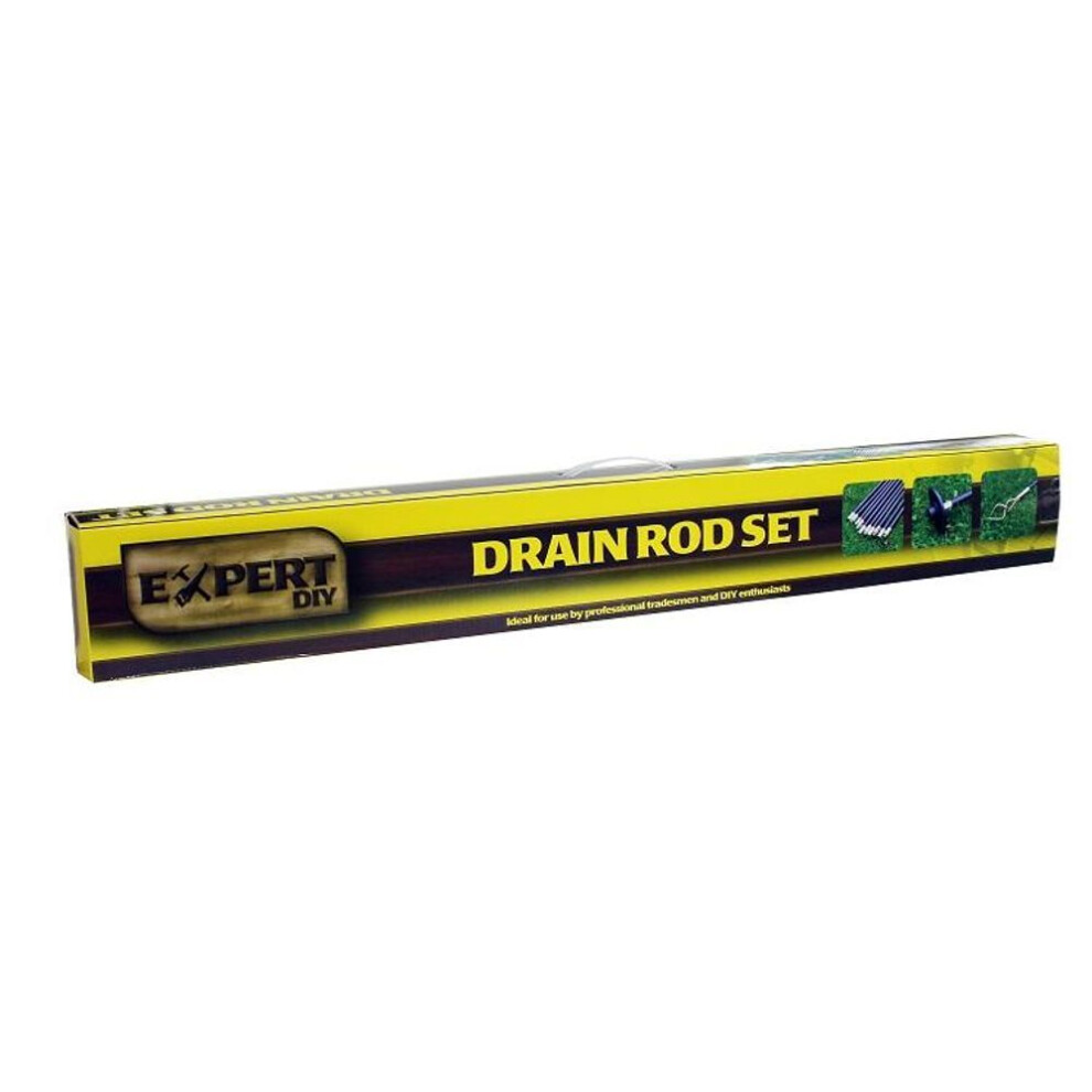 Rackhams Drain Rod Set 9M 12Pk - One Colour - Image 2