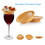 Bamboo Wine Glass Charcuterie Topper Coaster - Elegant 13