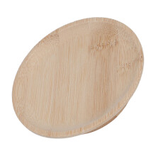 Bamboo Wine Glass Charcuterie Topper Coaster - Elegant